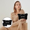 Pack of 2 Black Cat Storage Bag, Portable Cosmetic Bag,