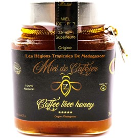 Zayti Madagascar Coffee Tree Honey 300g 100% Natural Harvested in the Manakara Region