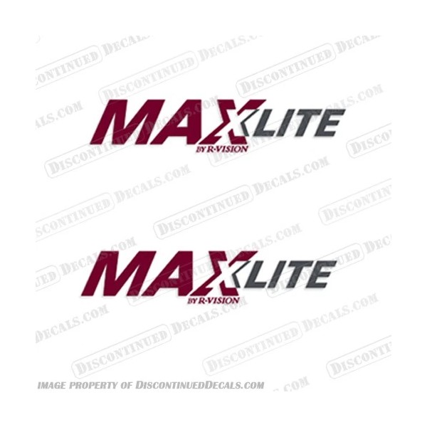Discontinued Decals Fits Max-Lite by R-Vision RV Decals
