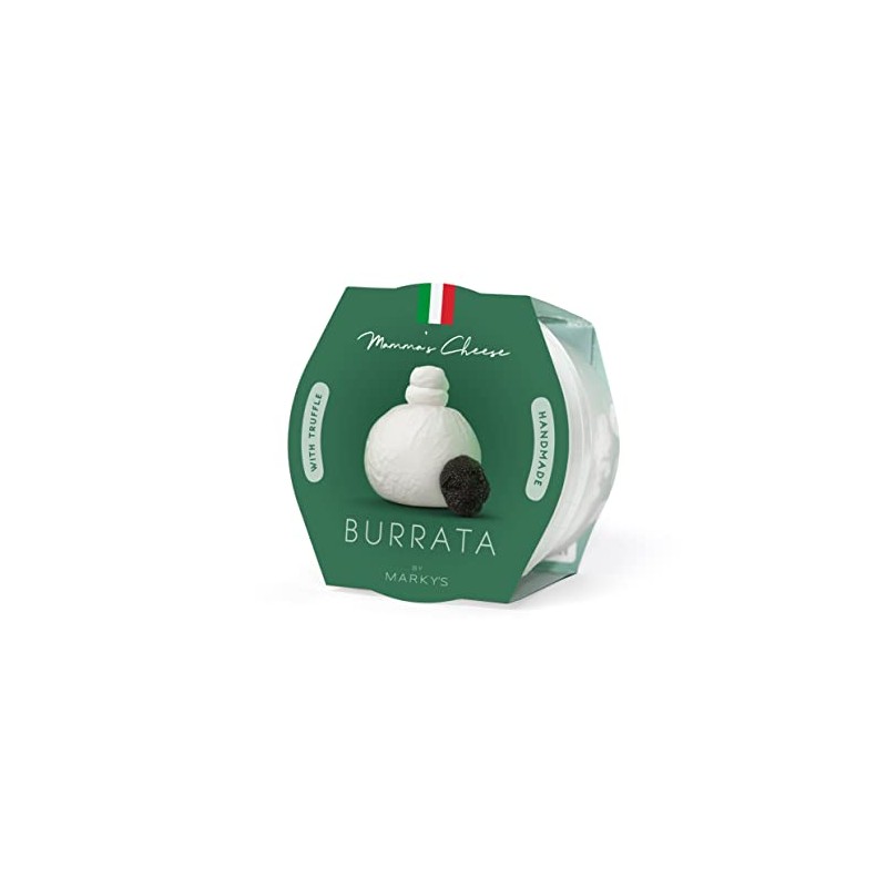 MARKY'S Burrata with Truffles Mozzarella & Cream Fresh Italian Cheese