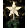 Christmas Tree Topper with 10 LEDs with Power Plug, 18