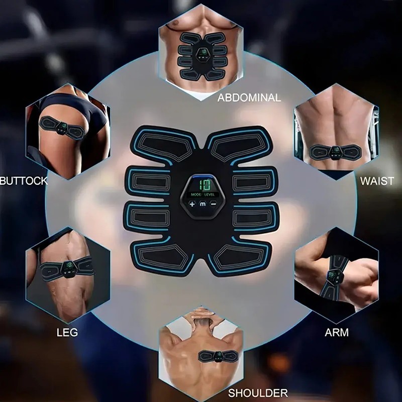 Electroestimulador Muscular Ems Para Quemar Grasa Abdominal