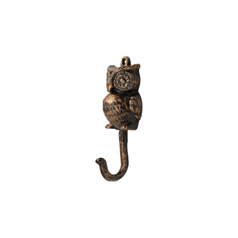 FantasHome Wall Mounted Cast Iron Home Decor Single Hook with