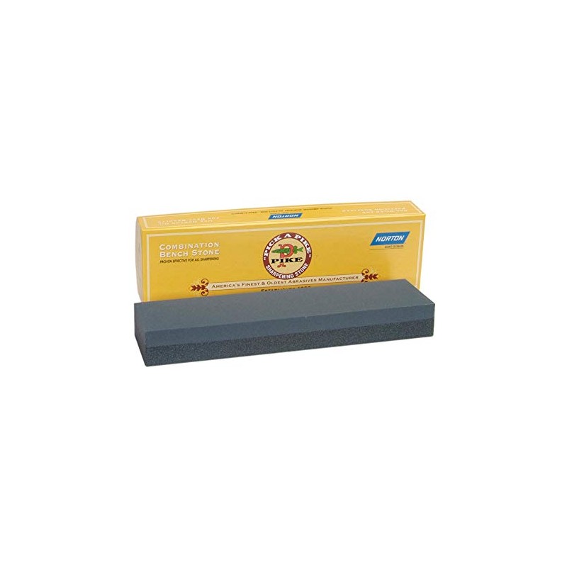 Norton 85455 8" Crystolon Bench Coarse/Fine Stone
