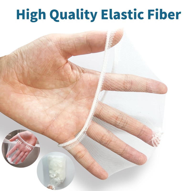 200 PCS Kitchen Disposable Mesh Sink Strainer Bags, Anti-Clogging Drain