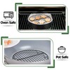 TeamFar Round Cooling Rack, 9" Non-stick Stainless Steel Baking Rack