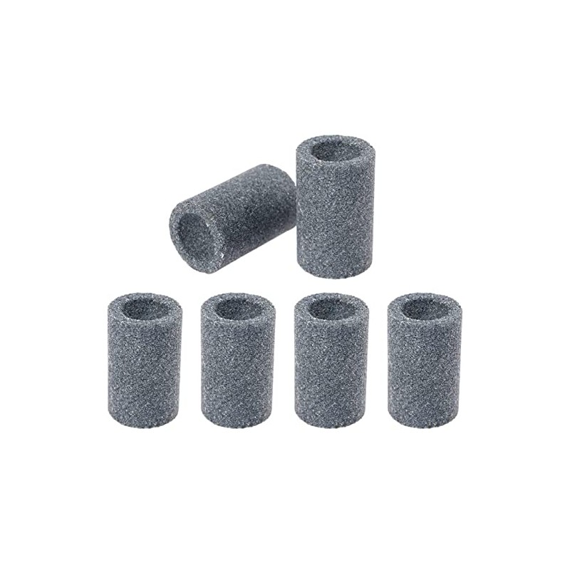 LALOCAPEYO 6PCS Dart Tip Sharpening Grinder Sand Stone Darts Burrs
