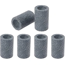LALOCAPEYO 6PCS Dart Tip Sharpening Grinder Sand Stone Darts Burrs Remover Tool for Tips Round Dart Sharpeners for Steel Tip Darts