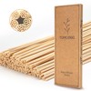 TOMCENXI 120PCS Reed Diffuser Sticks,10 Inch Natural Rattan Wood Sticks,Diffuser