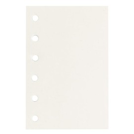 Sealing Notebook, Girls, Elementary School, Replacement, Large Capacity, Binder Type, Includes 10 Refills, Transparent, Clear, Cute, Gift, Birthday Gift, (10 Removable Sheets, A7)