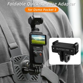 Magnetic Mount for DJI Osmo Pocket 3, Quick Release Adapter Extension Base for DJI Pocket 3, Aluminum Alloy Quick Release Mount Accessories