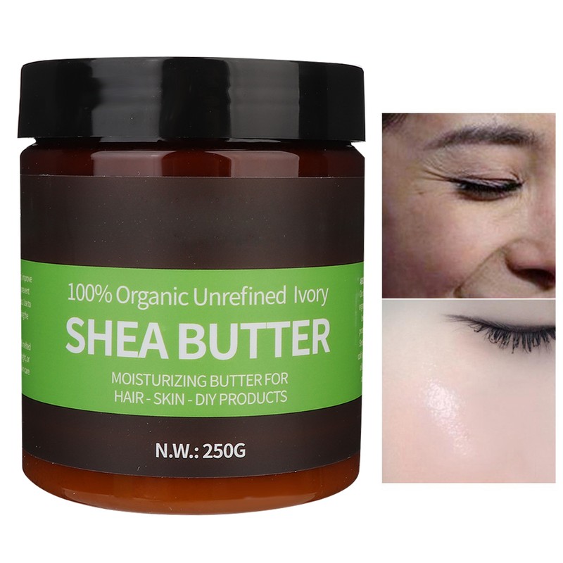 MELAO 250g Natural Shea Butter Oil Moisturizing Skin Repairing Wrinkle