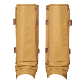 Polainas de serpiente protectoras de serpiente, impermeables, protección contra mordeduras para piernas inferiores, polainas a prueba de serpientes adecuadas para hombres y mujeres, tamaño ajustable para caza y trabajo en granja