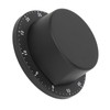 Mechanical Timer Accurate Quiet Counting Loud Alarm Sound Black Timing