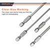 HOPLEX RC 六角ビットセット 六角ヘッド アレンレンチ ドリルビットセット 1.5 2.0 2.5 3.0mm