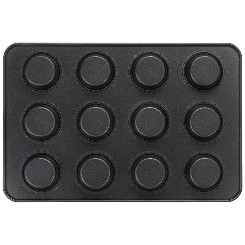 cotta cotta Original Muffin Pan (12-piece) Gray 11.8 x 7.9