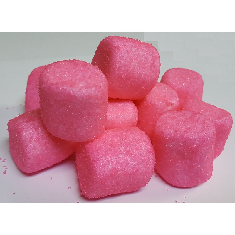 Sugared Marshmallows Pink 1 Pounds 50 Pieces