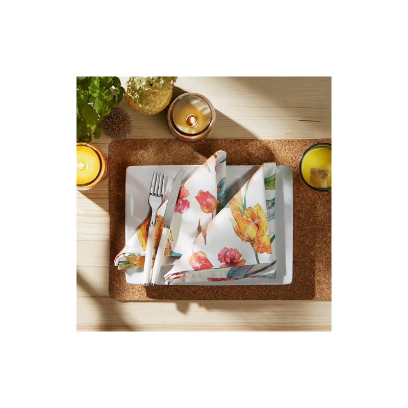 Erwin Müller Napkin, pack of 2, colourful, size 40 x