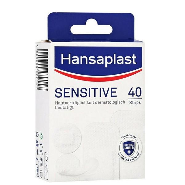 Hansaplast Sensitive, 40 pcs