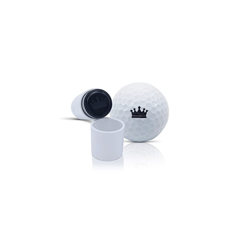 SWVL Sports Royal Crown Golf Ball Stamp Marker Multiple Designs