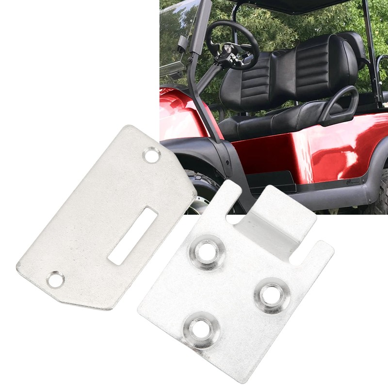 Club Car Seat Hinge and Plate Set 71610 G01 Replacement