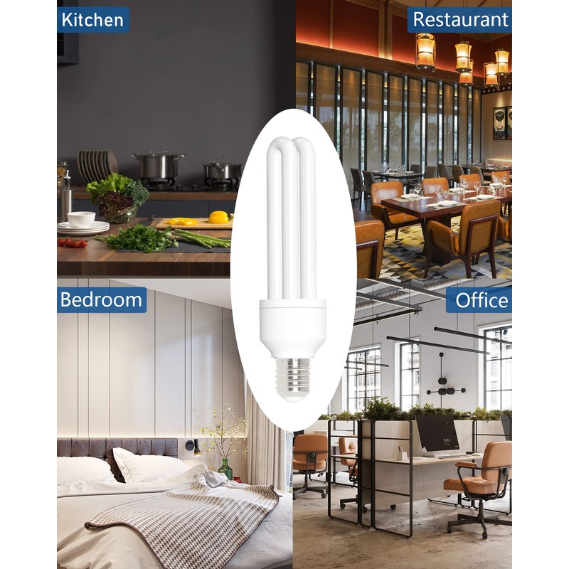 Dichroma E27 15W U Type Replacement Bulb for 15W Bug