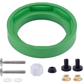 YSD Toilet Tank to Bowl Coupling Kit Compatible for American Standard Champion 4 Toilet Parts AS738756-0070A, 3 Inch Toilet Tank Replacement Kit Includes Gasket & Bolt Kit with Handle
