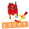 VICASKY Fire Backpack Water Fireman Backpack Water Toys Firefighter Costume