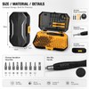 145-Piece Precision Screwdriver Set for Electronics Repair – Magnetic CR-V