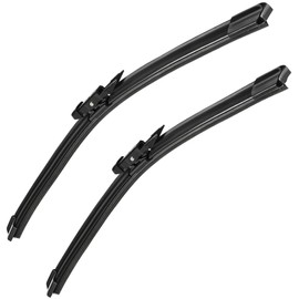 Wenyant 24“+22" Compatible with 2004-2006 S80 S60 XC70 V70 XC90 SMART FORTWO 2007-2013 Front Windshield Wiper Blades for My Car Original Equipment Automotive Replacement (Set of 2)