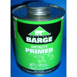 Original Barge Infinity Clear Primer by Quabaug Corp -1 Quart- for EVA, Gumlite & NewFlex