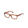 GUESS GU8253 Shiny Light Brown, 53 Unisex Adults, Shiny Light