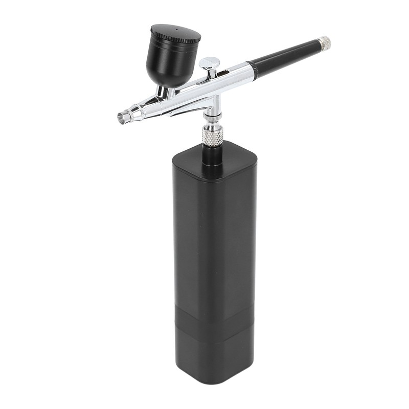 Airbrush Kit 32PSI High Pressure Adjustable Airflow 0.3mm Nozzle Rechargeable