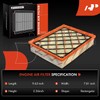 A-Premium Filtro de aire del motor compatible con Ford Edge,