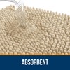 OLANLY Bathroom Rugs 59x35, Extra Soft Absorbent Chenille Bath Rugs,