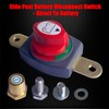 Ampper Side Post Battery Disconnect Switch 12V - 48V, Marine