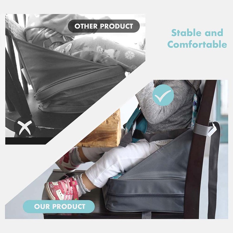 Baby Travel Booster Seat Folding Baby Chair Safety Dining Seat