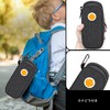 CURMIO エピペンケース インスリンポーチ 2つのエピペン、Auvi-Q、バイアル、点鼻薬 携帯用 家庭 旅行 バッグのみ ブラック