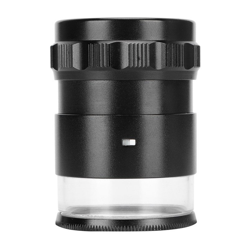 8LED 10X Magnifier Loupe with Scale High Definition Adjustable Magnifying