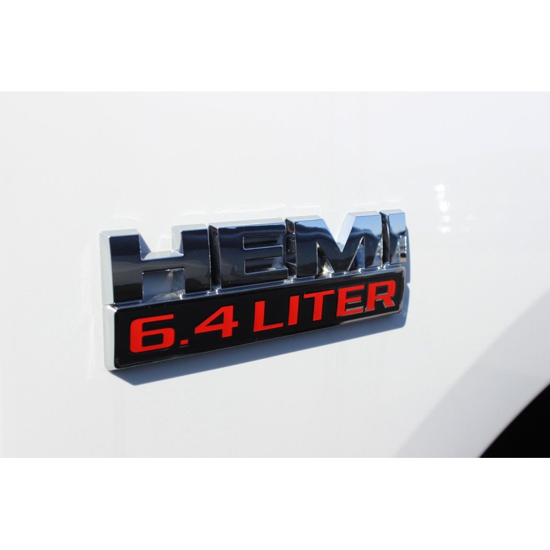 Dodge Ram Jeep 6.4 Liter Hemi Logo Decal Emblem Nameplate
