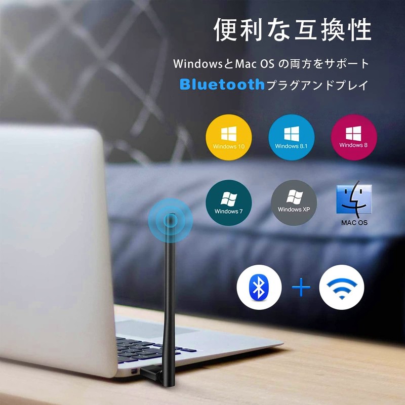 WiFi Wireless LAN Device 1300 Mbps (2023 New Model) USB