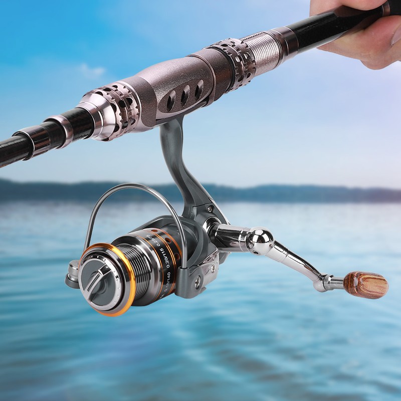 11 Shaft Bevel Connection Shallow Spool Lure Spinning Reel Fishing