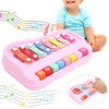 Baby Piano 8 Scale Children Xylophone Music Educational Learning Kids