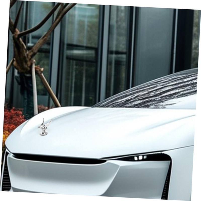 Mobestech Hood Ornament for Trucks Car Engine Hood Decoration Plastic