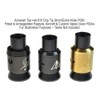 Armerah Top Hat 810 Drip Tip eCig Mouthpiece Short/Extra-Wide POM