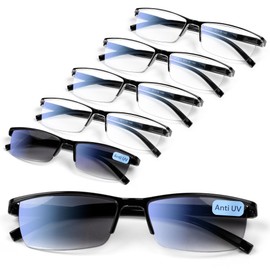 Gaoye 6 Pack Reading Glasses Men/Women, Eyeglasses, Blue Light Readers for Men/Women, Computer Eye Glasses, Cheaters