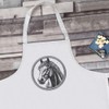 Azeeda 'Horse Portrait with Circle Frame' Unisex Cooking Apron (AP00078273)