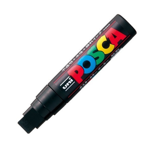 三菱鉛筆 posuta-kara- Marker Point Ska pc17 K (Chunky. Corner Core)