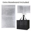 Bodaon 1-Pack Insulated Food Delivery Bag With Hard Bottom, XL