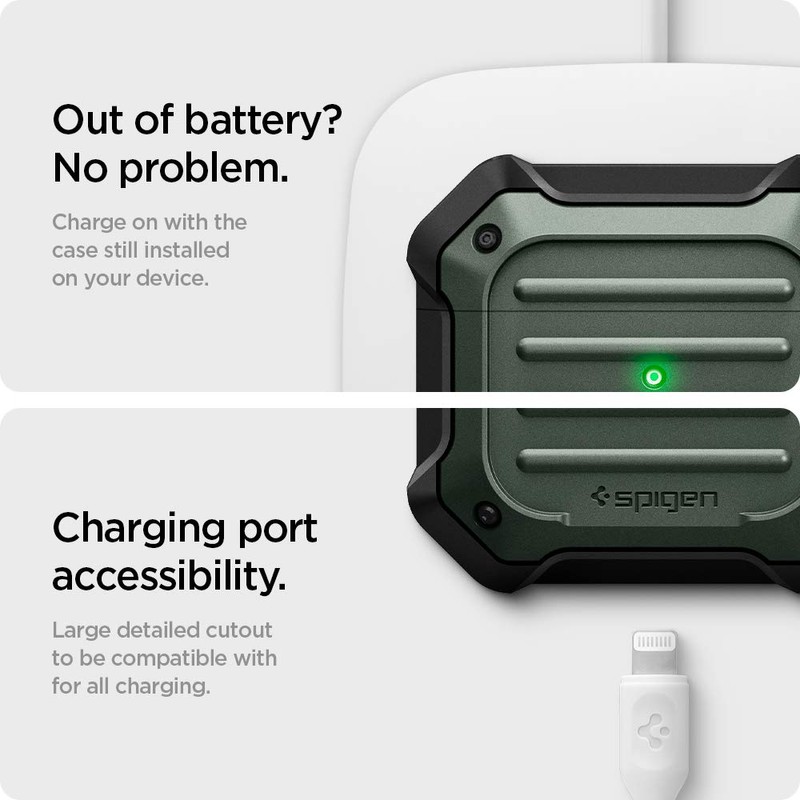 Spigen Tough Armor Designed for Airpods 3rd Generation Case (2021)